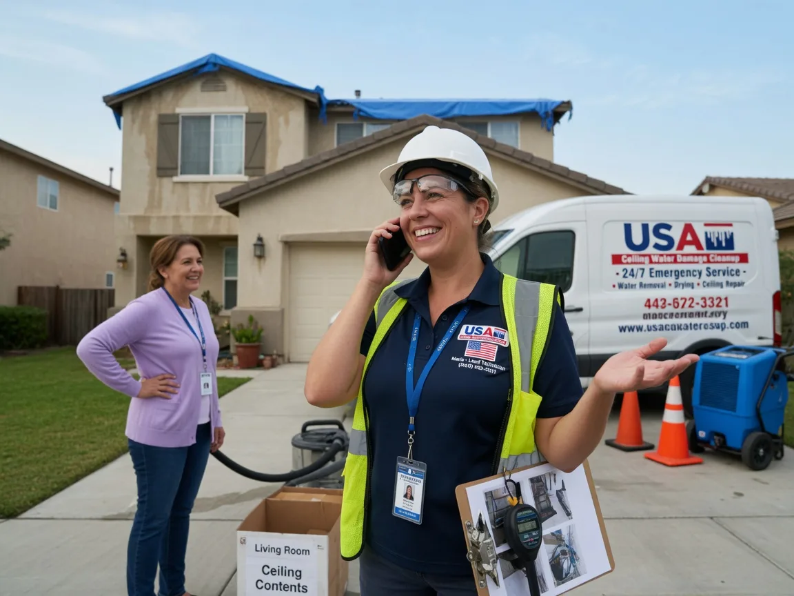 Ceiling Water Damage Restoration Eakly, OK FAQs