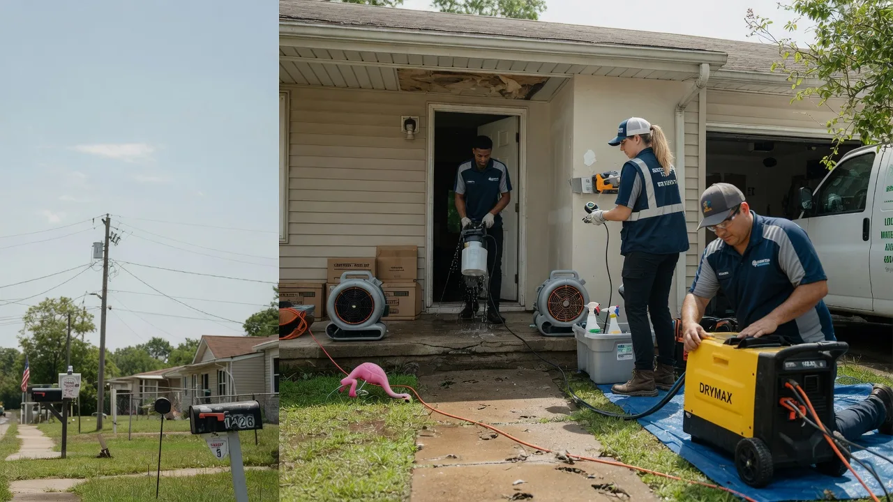 Storm Damage Water Removal in Eakly, OK near me